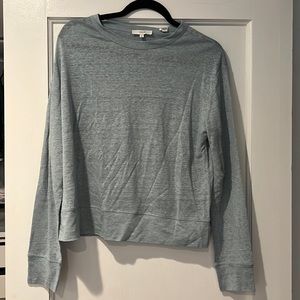 Vince long sleeve cropped shirt. Size M. NWT.